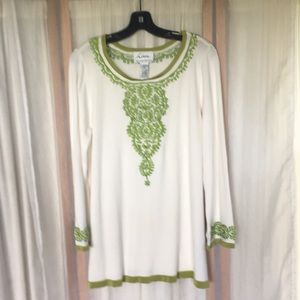 Linea embroidered sweater